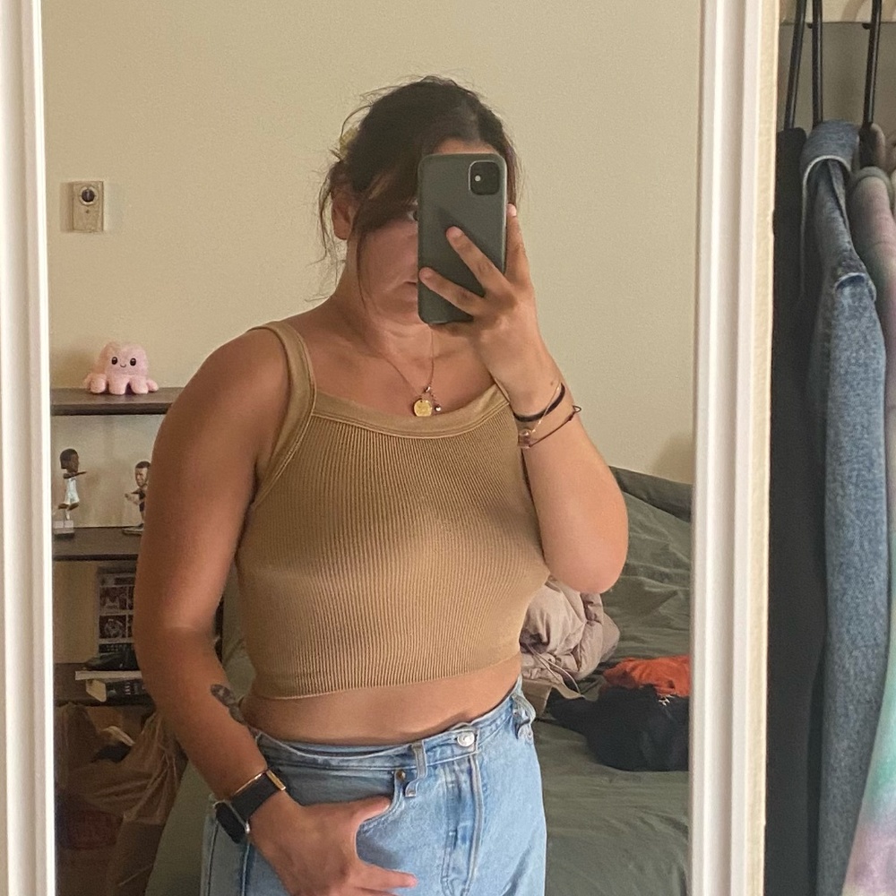 COTTON CROP TOP